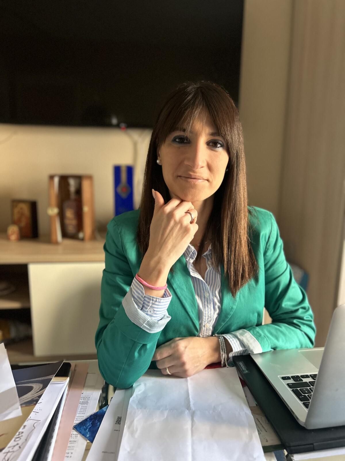 Marina Piccirillo ha presentato una pubblicazione su identificazione dei geni essenziali. - 