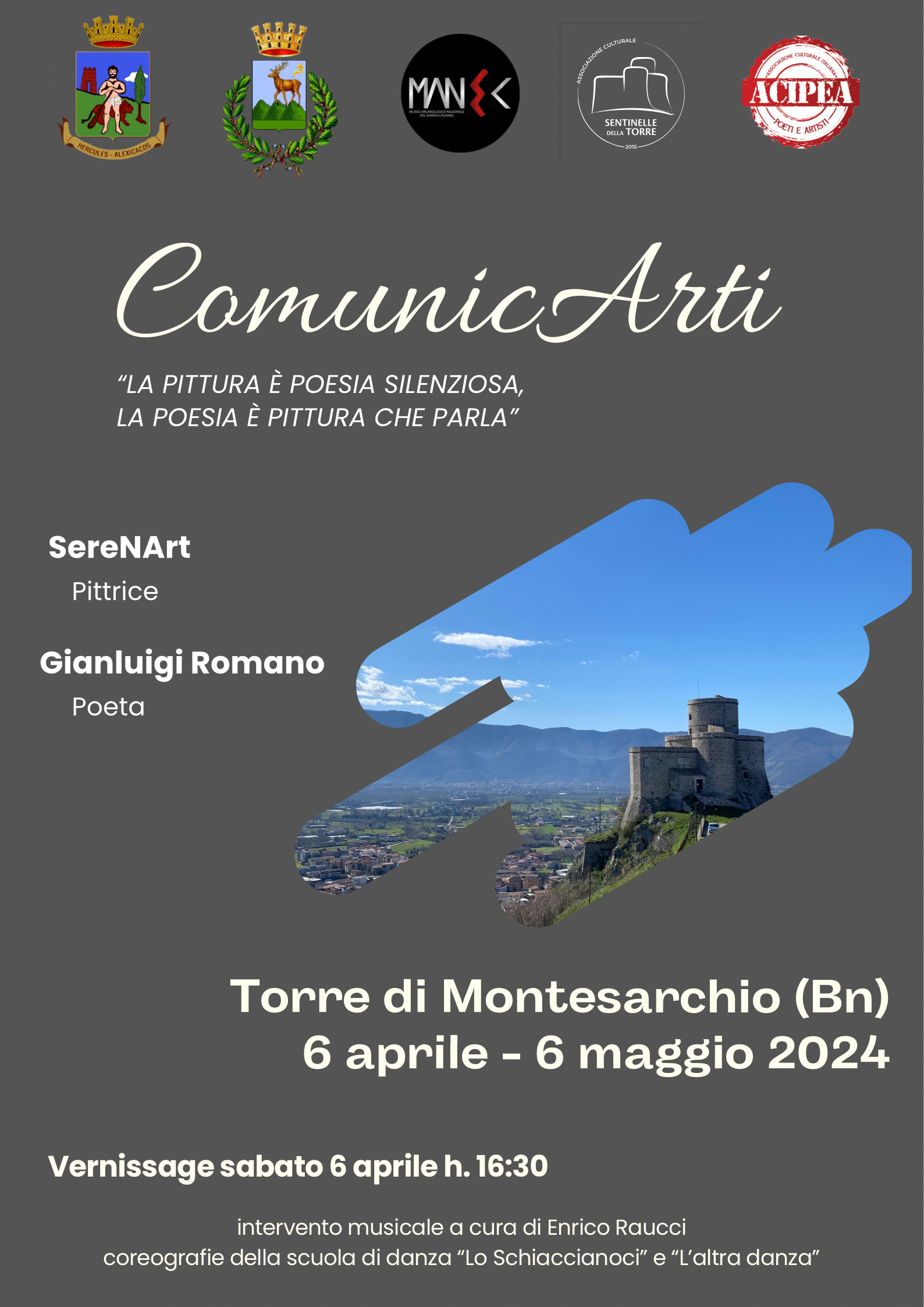 Comunicarti, mostra di pittura e poesia alla Torre di Montesarchio