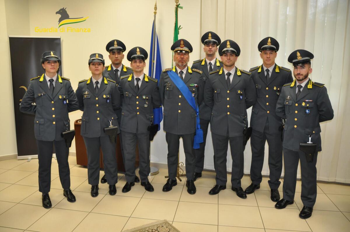 Guardia di Finanza Avellino. Cerimonia di giuramento individuale di otto militari del Corpo. - 