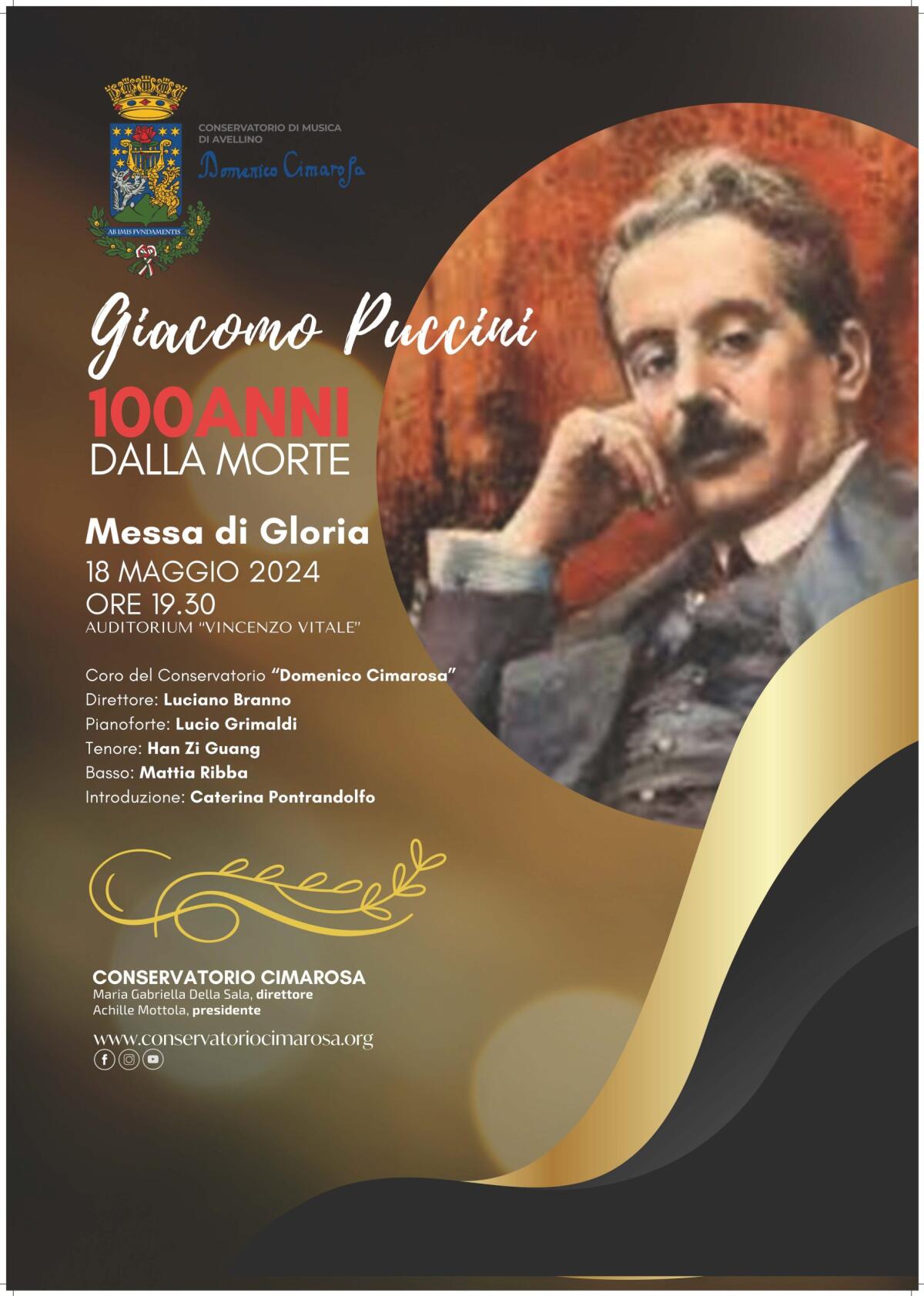 Il «Cimarosa» omaggia Puccini a cento anni dalla scomparsa. - 