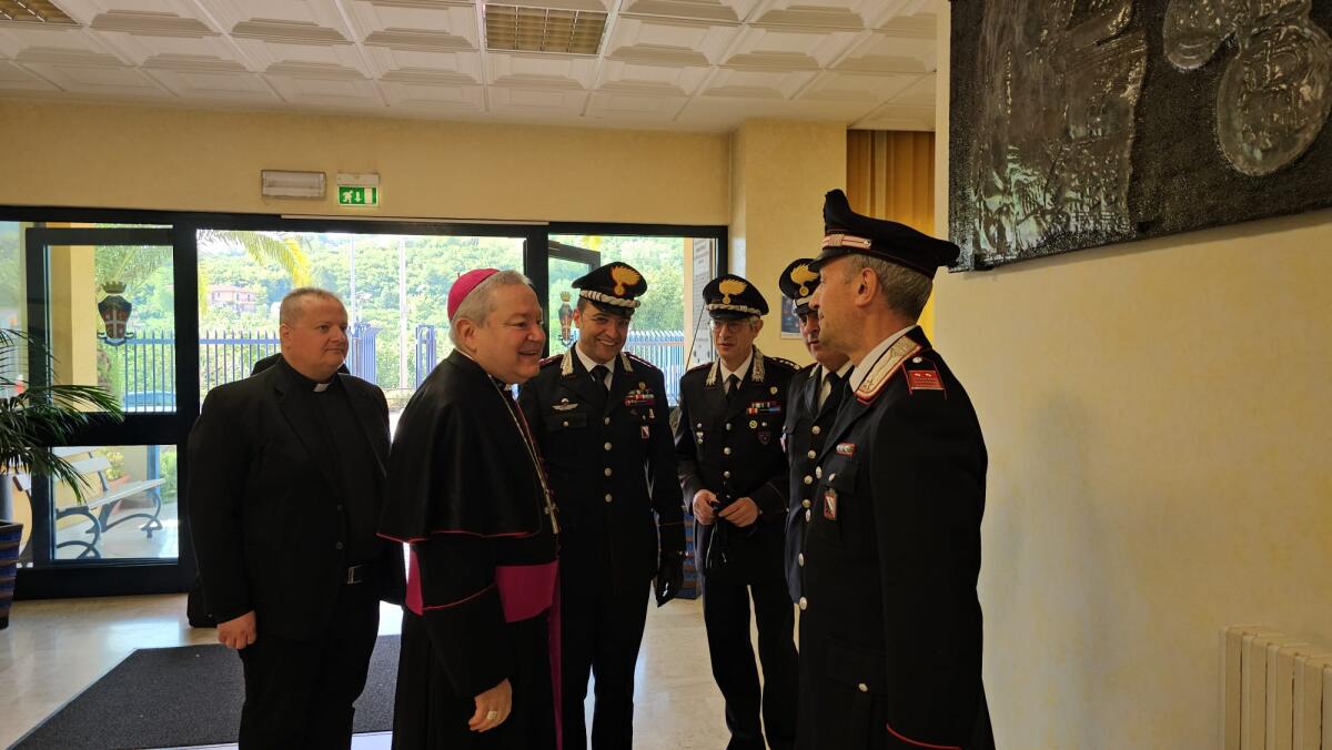  Ordinario Militare per l’Italia, in visita al Comando Provinciale dei Carabinieri di Avellino. - 