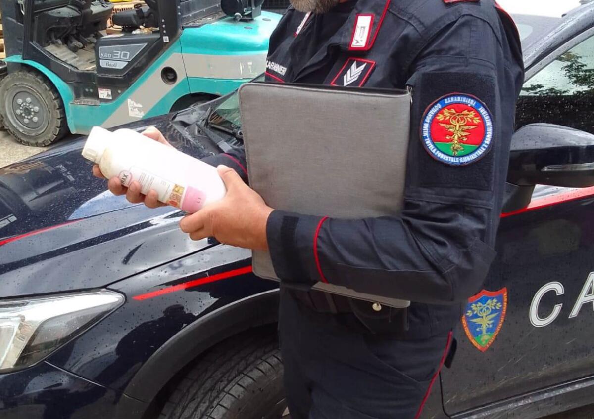 Irpinia. Sequestrate 495 confezioni di fitofarmaci illegali. - 
