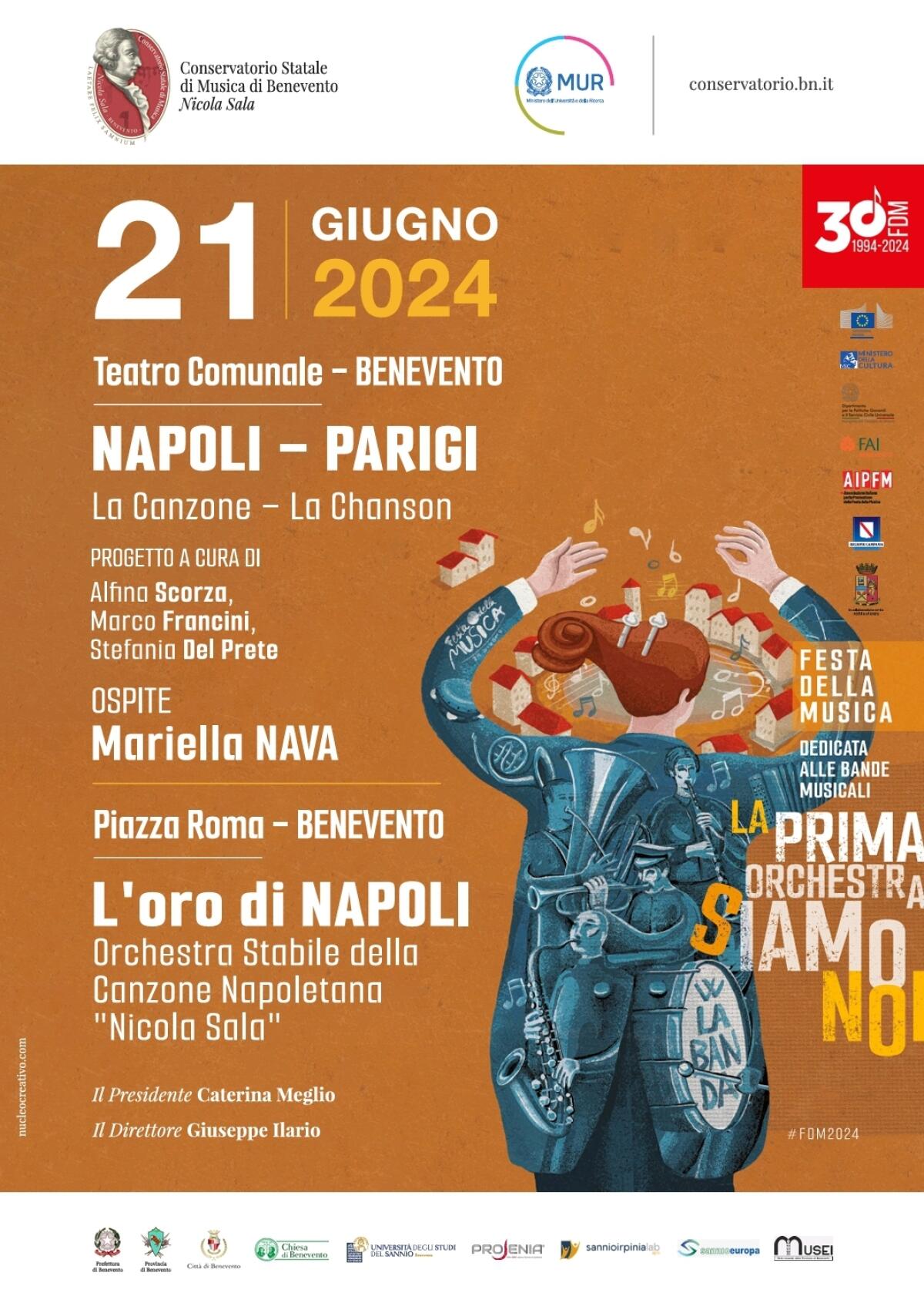 Benevento. Tutto pronto per la Festa europea della Musica - 