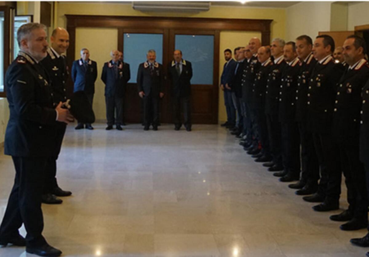 Il Comandante della Legione Carabinieri “Campania in visita al Comando Provinciale di Benevento. - 