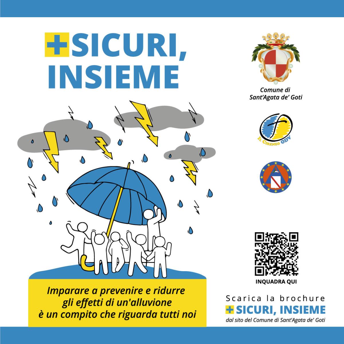 Sant'Agata de' Goti. Campagna di sensibilizzazione sui temi della Protezione Civile. - 