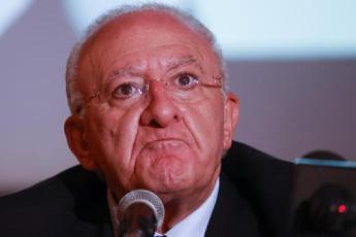 De Luca: no a chi vuole cittadini di serie A e serie B. - 