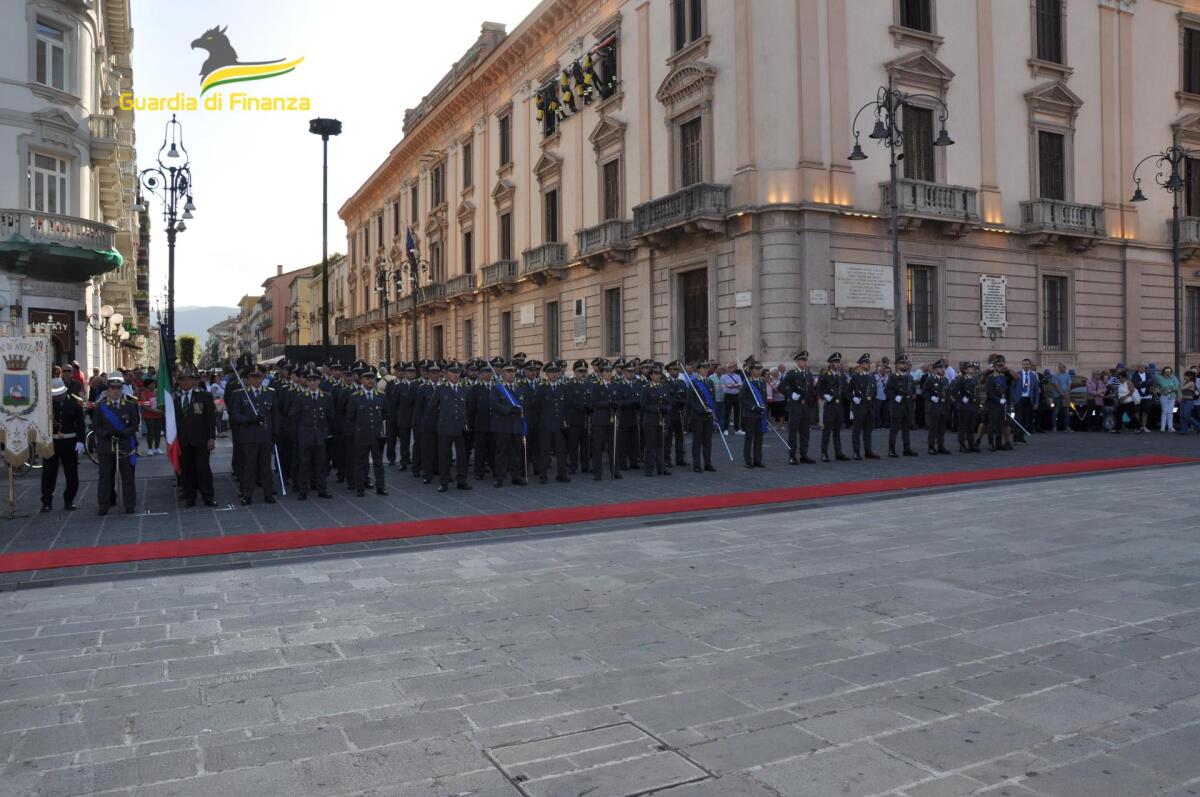 Avellino. Celebrato  250° Anniversario di fondazione del Corpo della Guardia di Finanza. - 