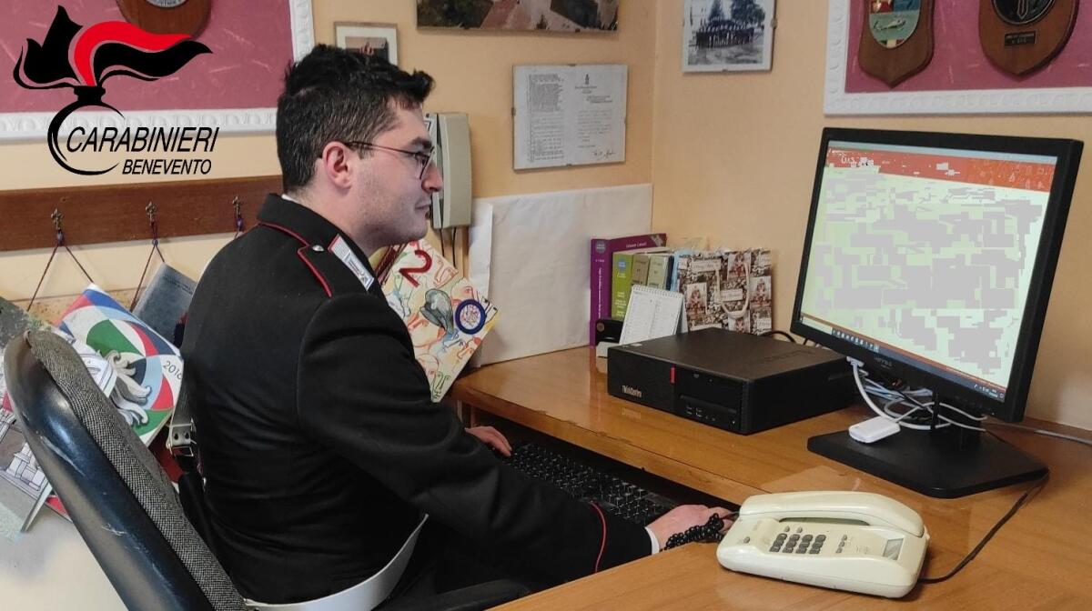 Nel Fortore i Carabinieri denunciano 10 persone per truffe on line - 