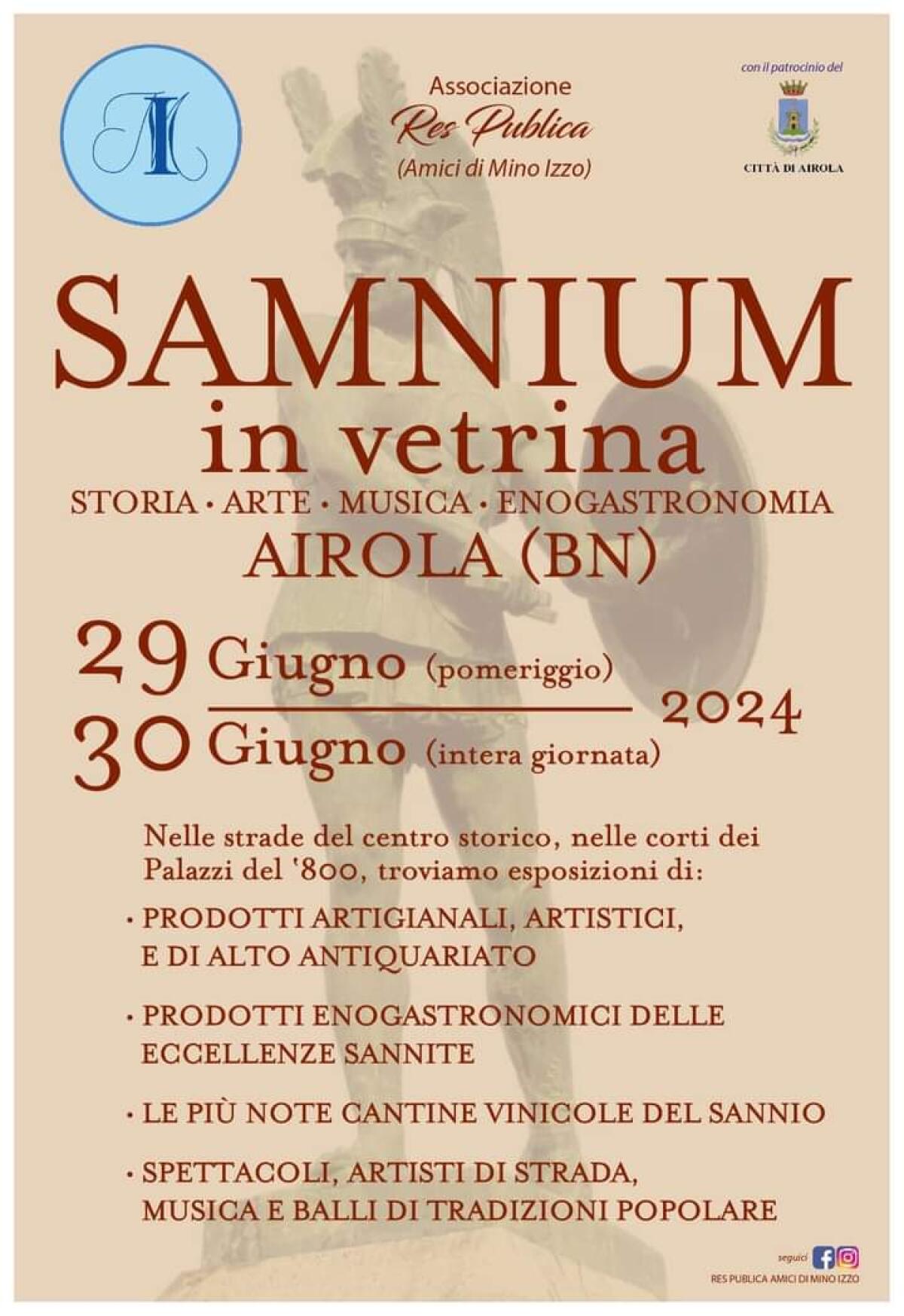 Al via "Samnium in Vetrina" - 