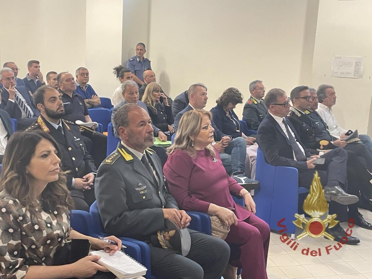 Incontro sul tema della Prevenzione e contrasto agli incendi boschivi. - 