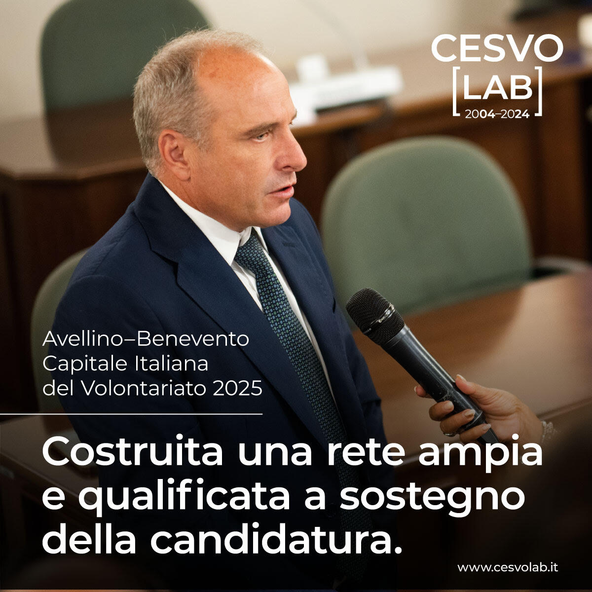 Presentata la candidatura di “Avellino Benevento a Capitale Italiana del Volontariato 2025”.  - 