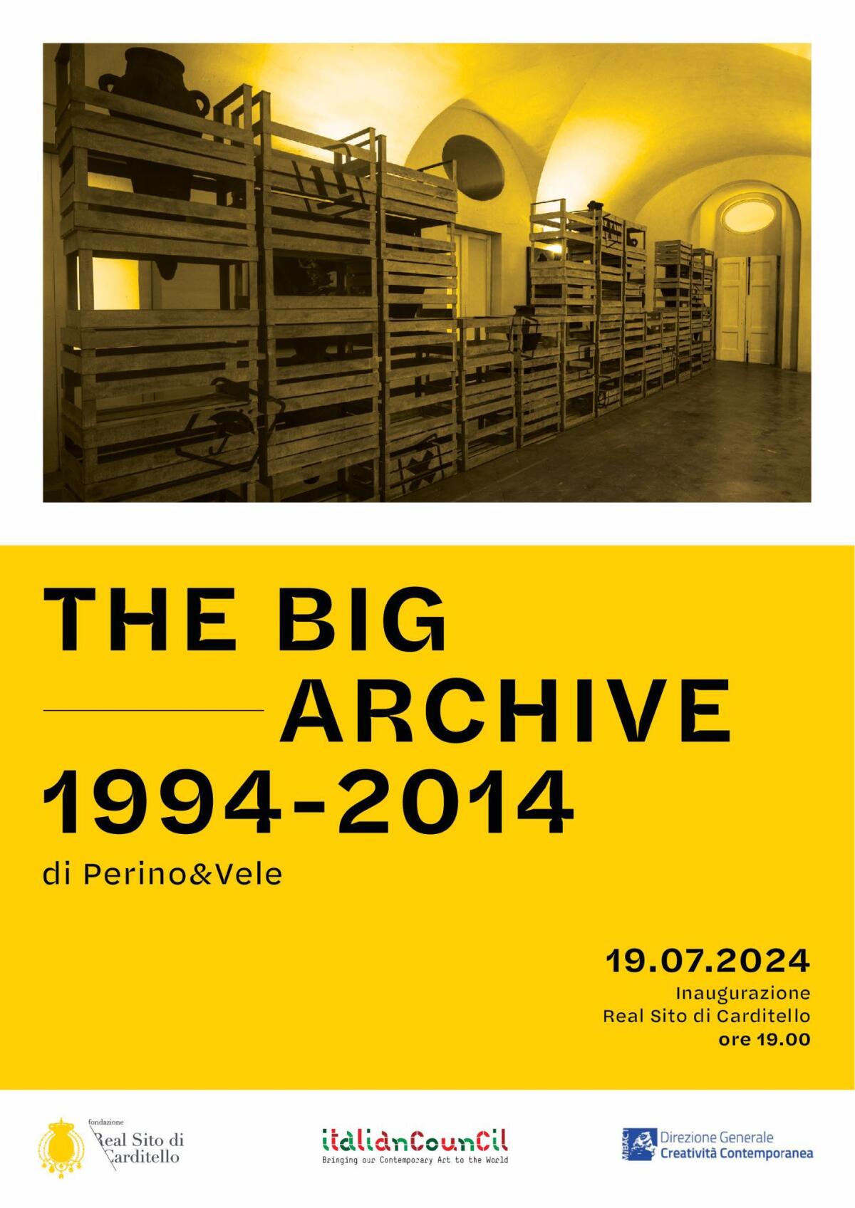 Real Sito di Carditello acquisisce installazione di Perino &amp; Vele - 