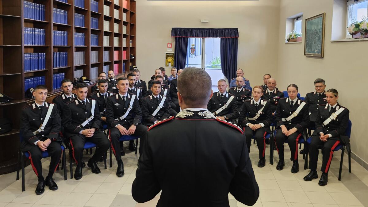 13 Carabinieri assegnati al Comando provinciale di Avellino. - 