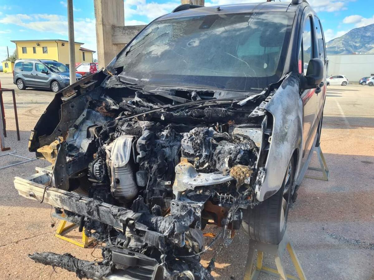 Maria Venditti: “La mia auto data alla fiamme è di nuovo funzionante”. - 