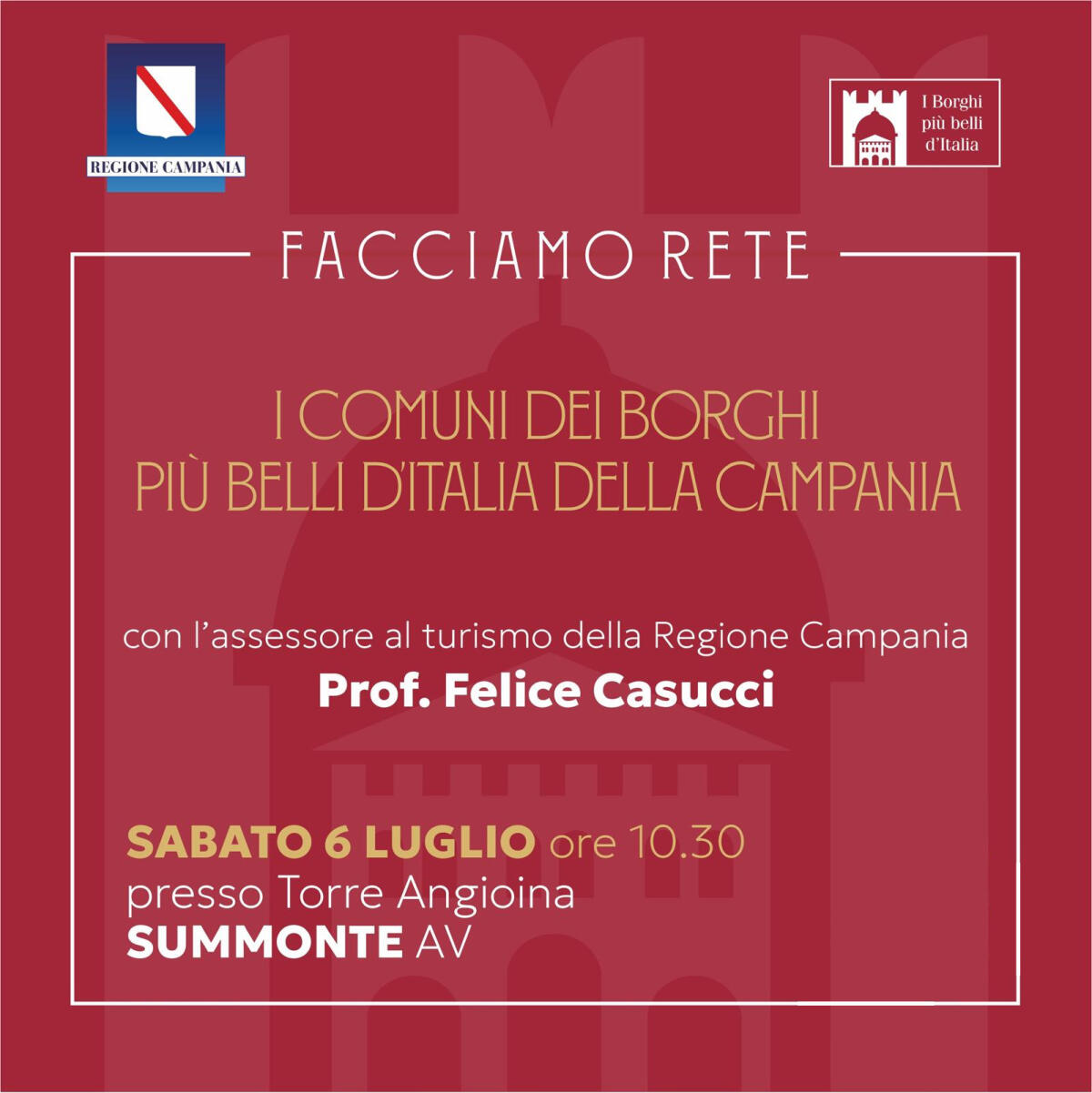 I comuni dei Borghi più belli d'Italia incontrano l'Assessore Regionale Casucci - 