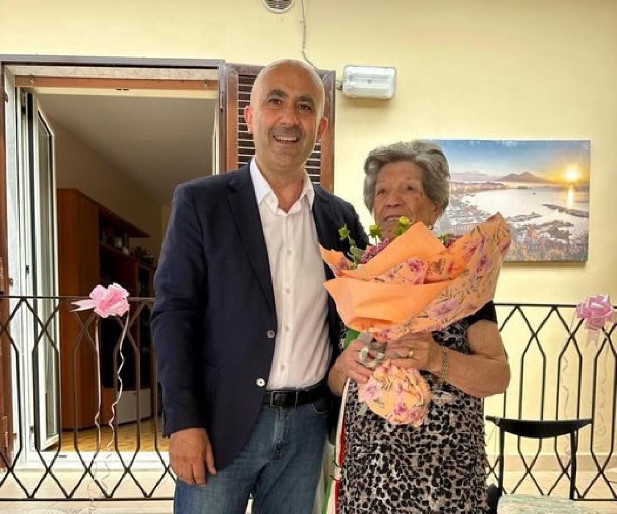 San Martino V.C. I 100 anni di Antonietta Sgambati - 