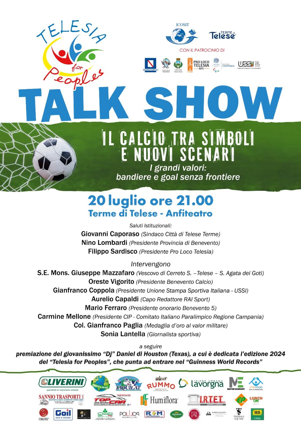 Sport vero esempio di inclusione ed integrazione, se ne discute al “Telesia for Peoples” - 