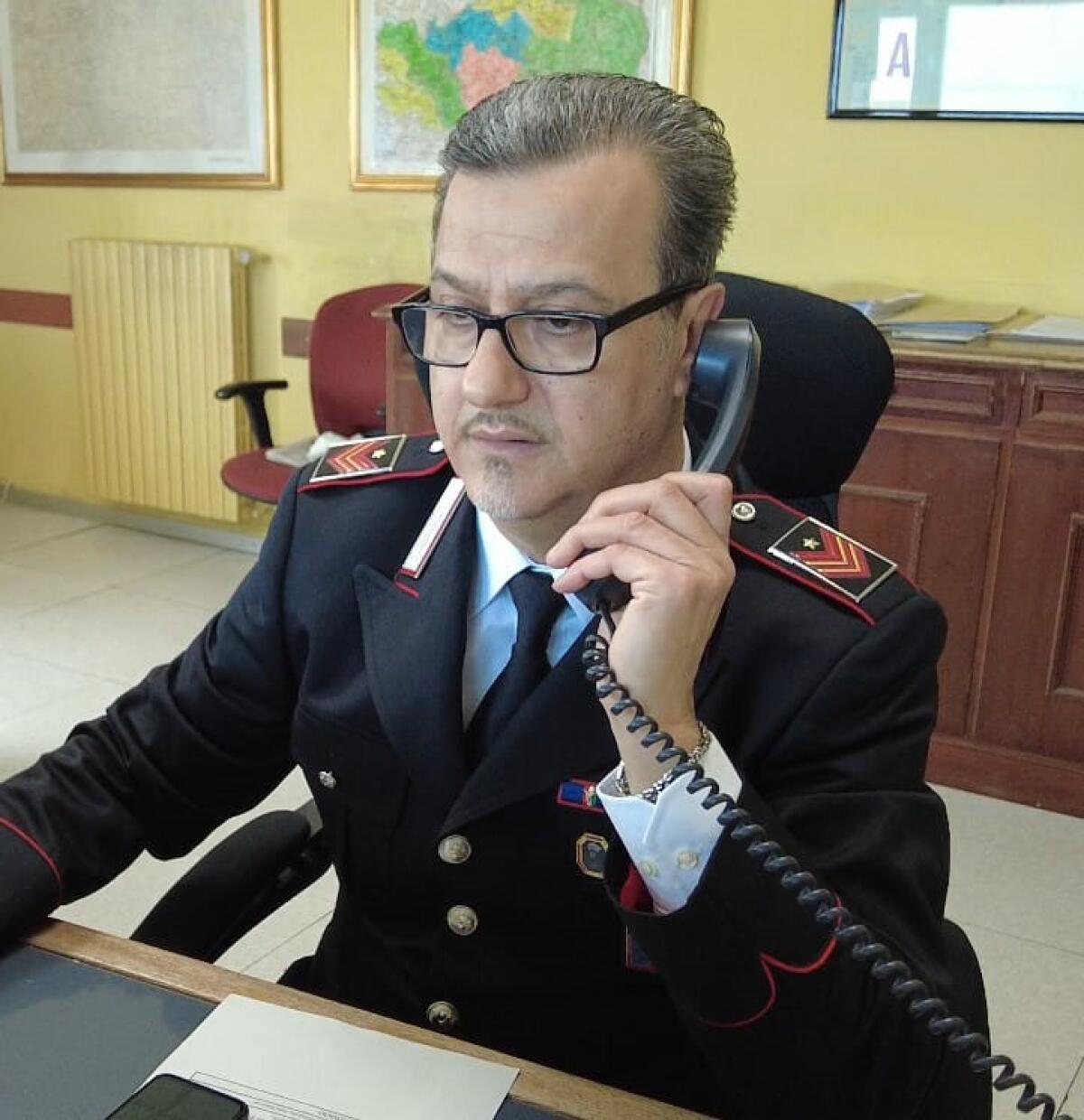 Avellino. L'Appuntato Scelto Giorgio Verrengia va in pensione - 