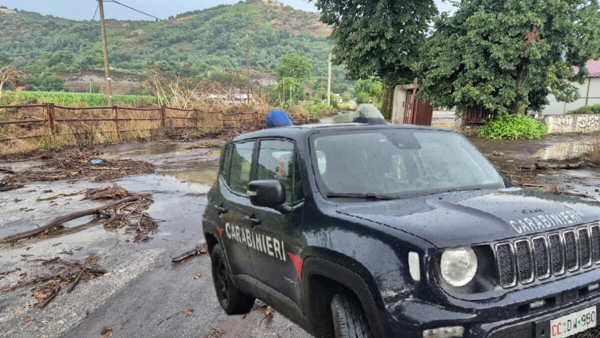 Volturara Irpina esonda Torrente Sava, strade impraticabili - 