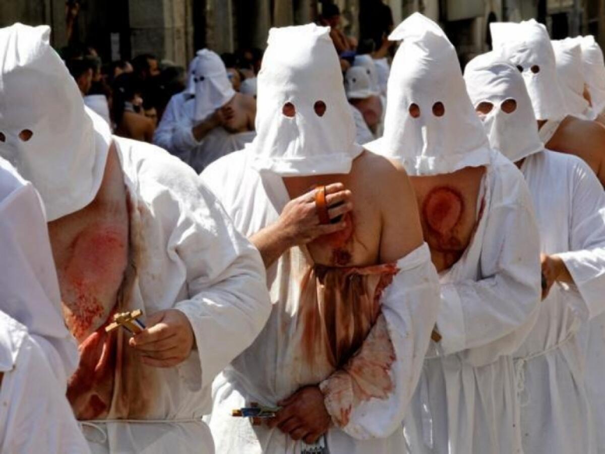 Cena in bianco paragonata ai Riti Settennali di Guardia Sanframondi. - 
