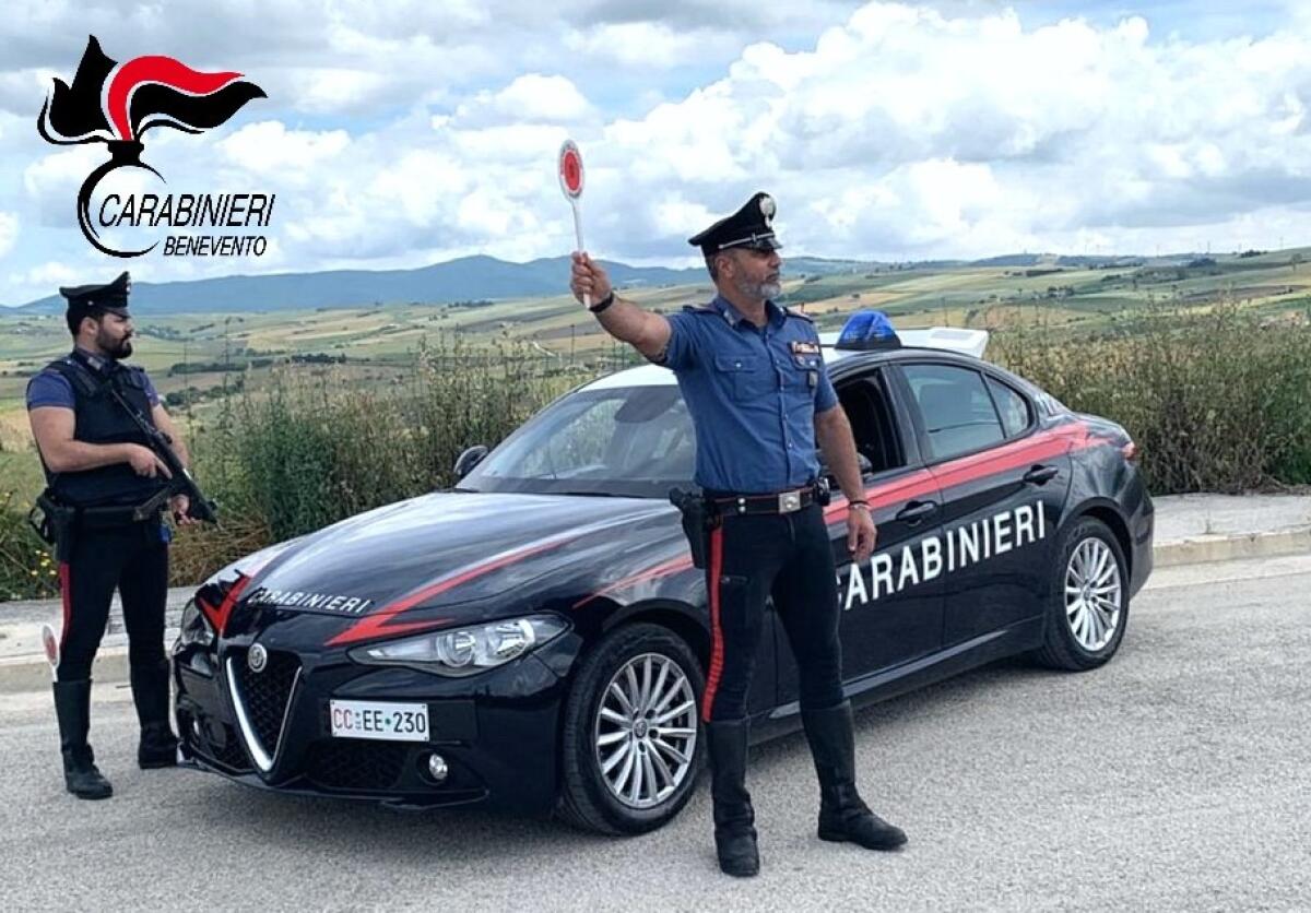 Fine settimana di controlli dei Carabinieri in Val Fortore - 