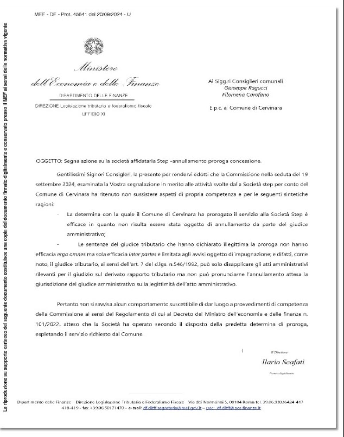 Cervinara ha bisogno di te: Le "bugie" del Sindaco di Cervinara. - 