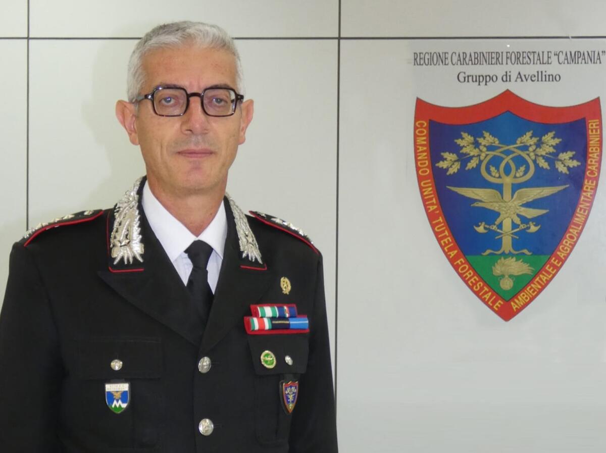 Avellino. Il Colonnello Fernando Sileo, Comandante del Gruppo Carabinieri Forestale, trasferito a Salerno - 