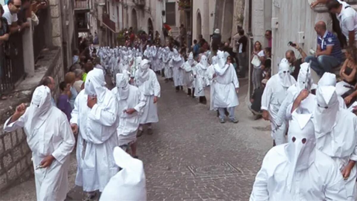 Riti settennali, domani il rito della “Chiusura della lastra”. - 
