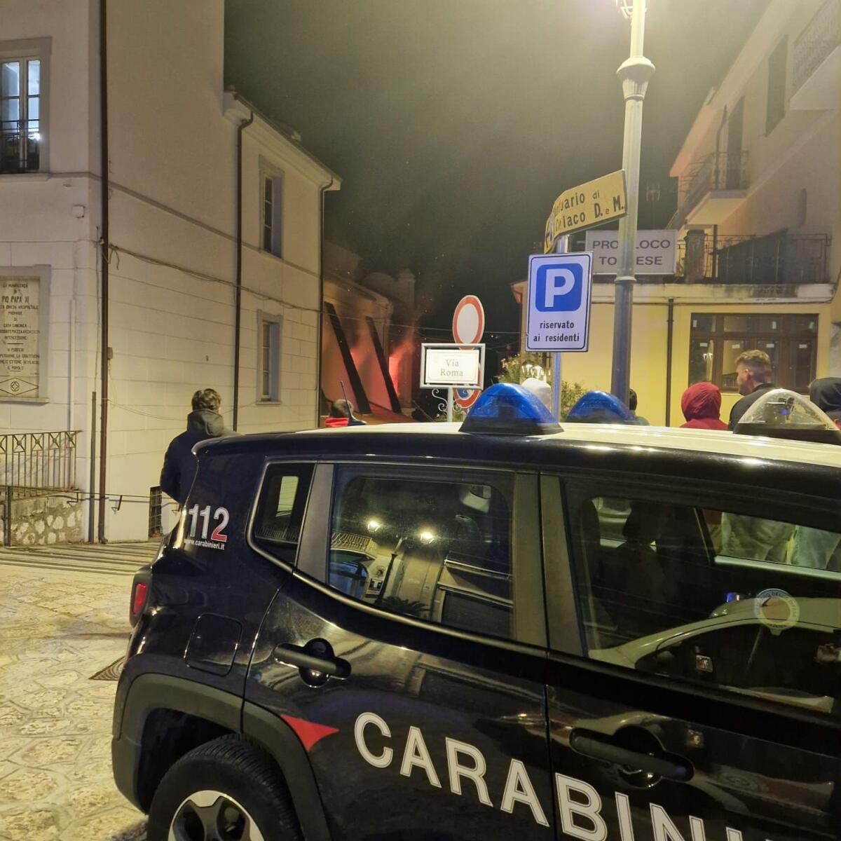 Incendio nella Chiesa di San Ciriaco a Torre le Nocelle. - 