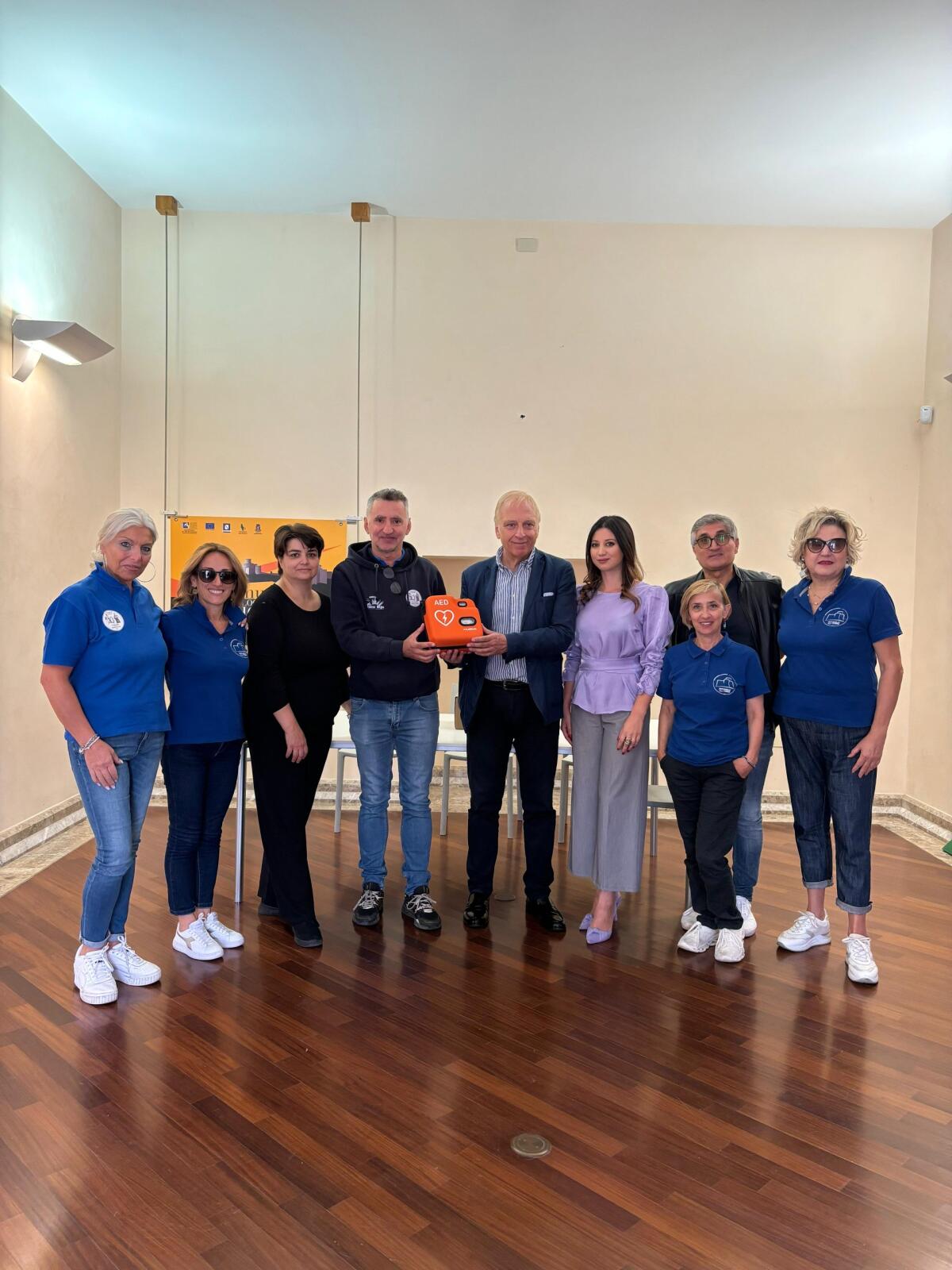  Installato al Museo Archeologico Nazionale del Sannio Caudino un nuovo defibrillatore. - 