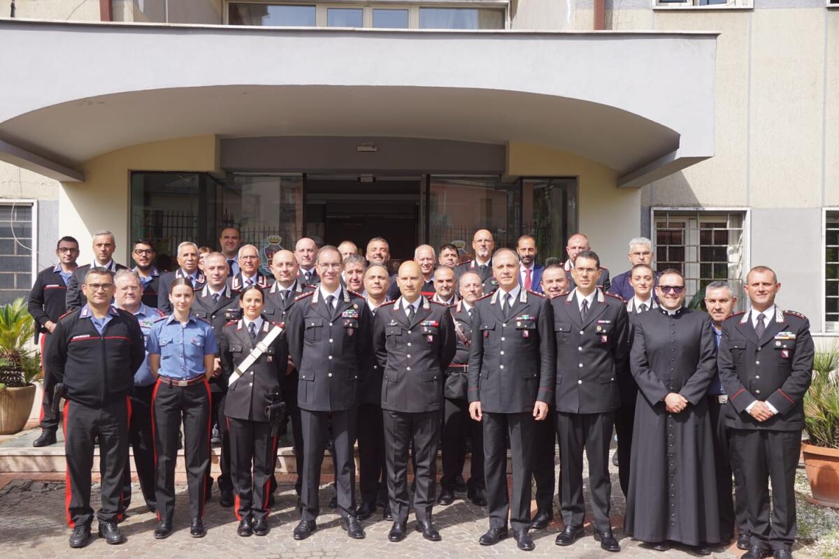 Benevento. Visita del Comandante Interregionale Carabinieri "Ogaden" al Comando Provinciale - 