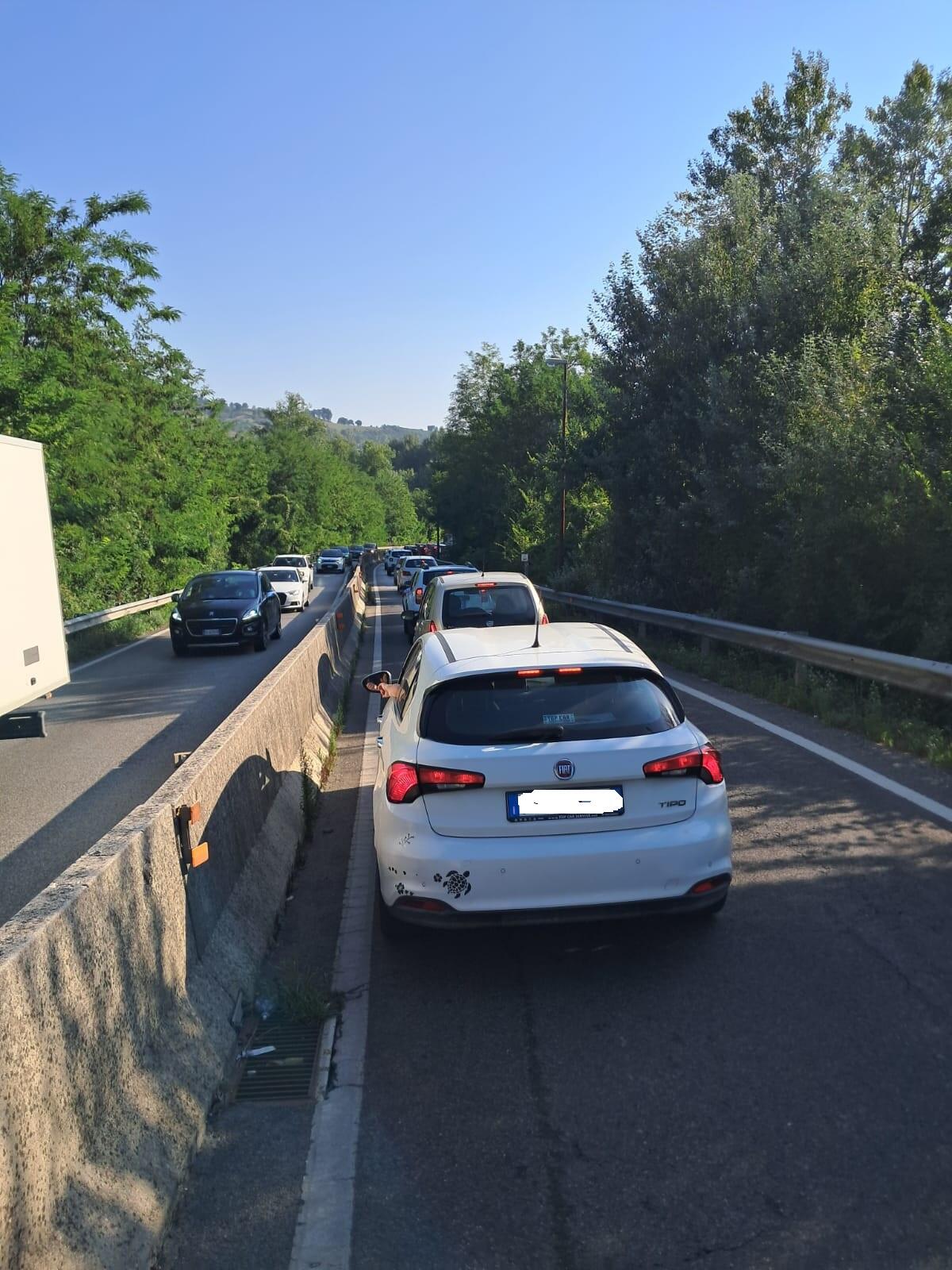 Tufara Valle. Ripresi i lavori, tornano i disagi per gli automobilisti - 