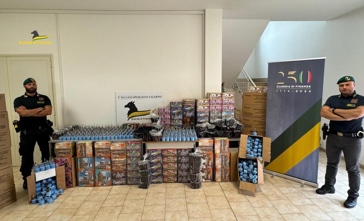 Scoperto un arsenale, sequestrati 180chili di materiale esplodente. Un arresto. - 