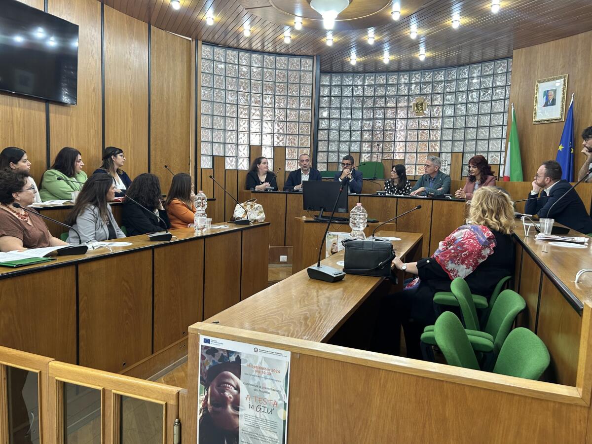 “A testa in giù”, presentato a Mercogliano il progetto di contrasto alla povertàeducativa e per il benessere dei minori - 