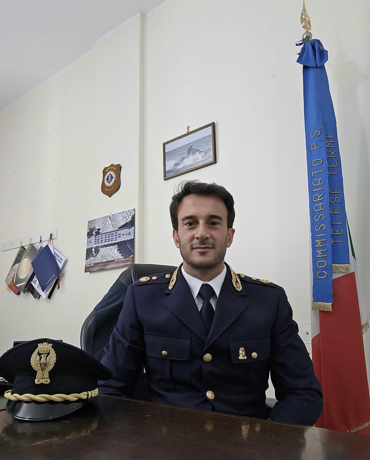Nuovo Dirigente al Commissariato di Polizia di Stato di Telese Terme. - 