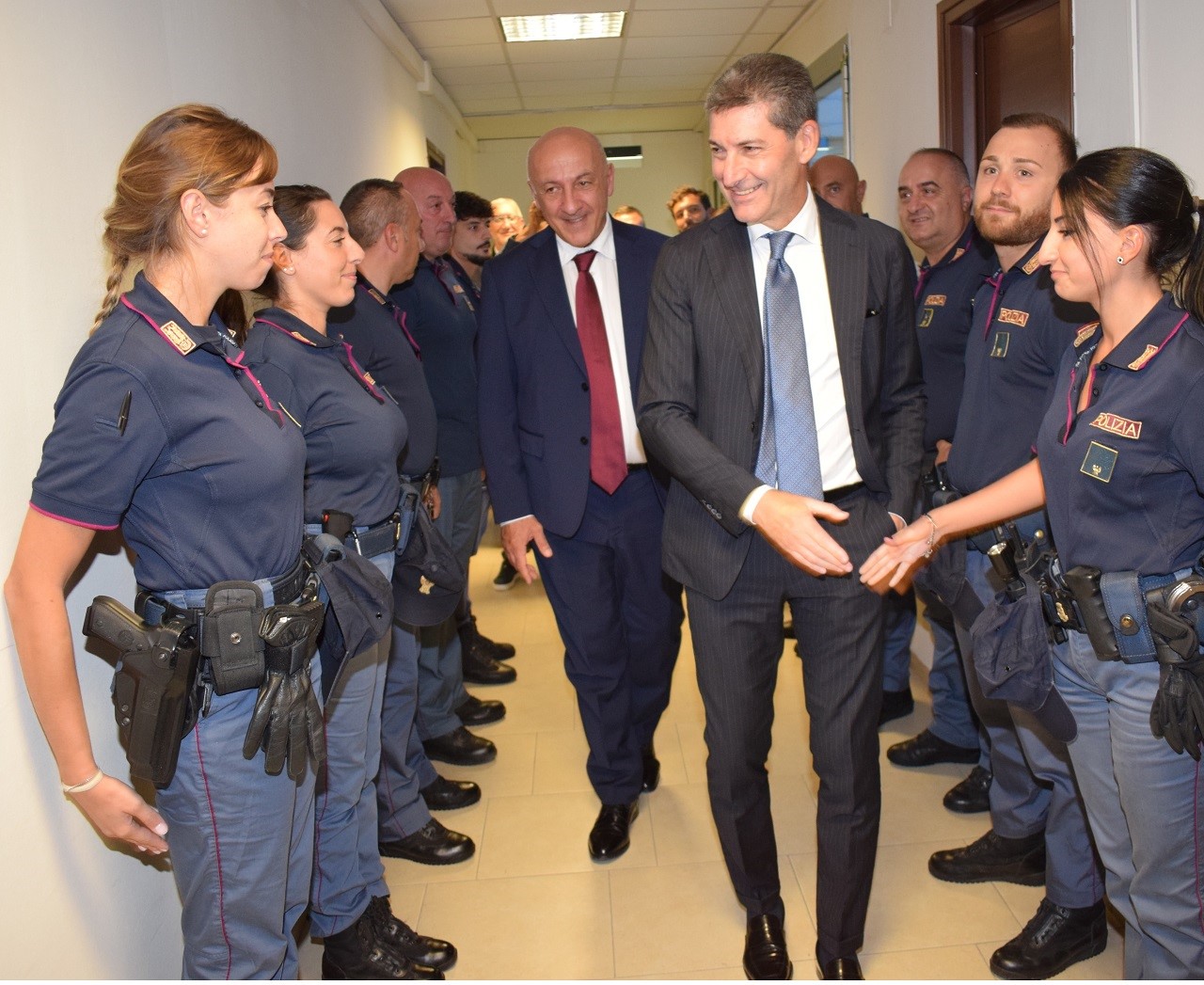 Il Capo della Polizia di Stato fa visita alla Questura di Avellino