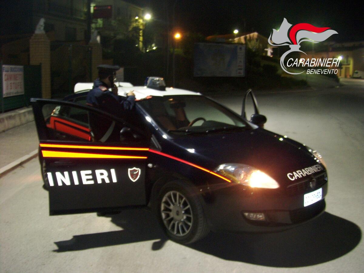 Controlli alla circolazione stradale in Val Fortore. - 