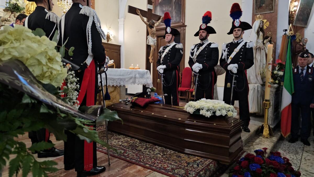 Aiello del Sabato. Addio all'Appuntato Scelto Q.S. dei Carabinieri Emilio Dattolo - 