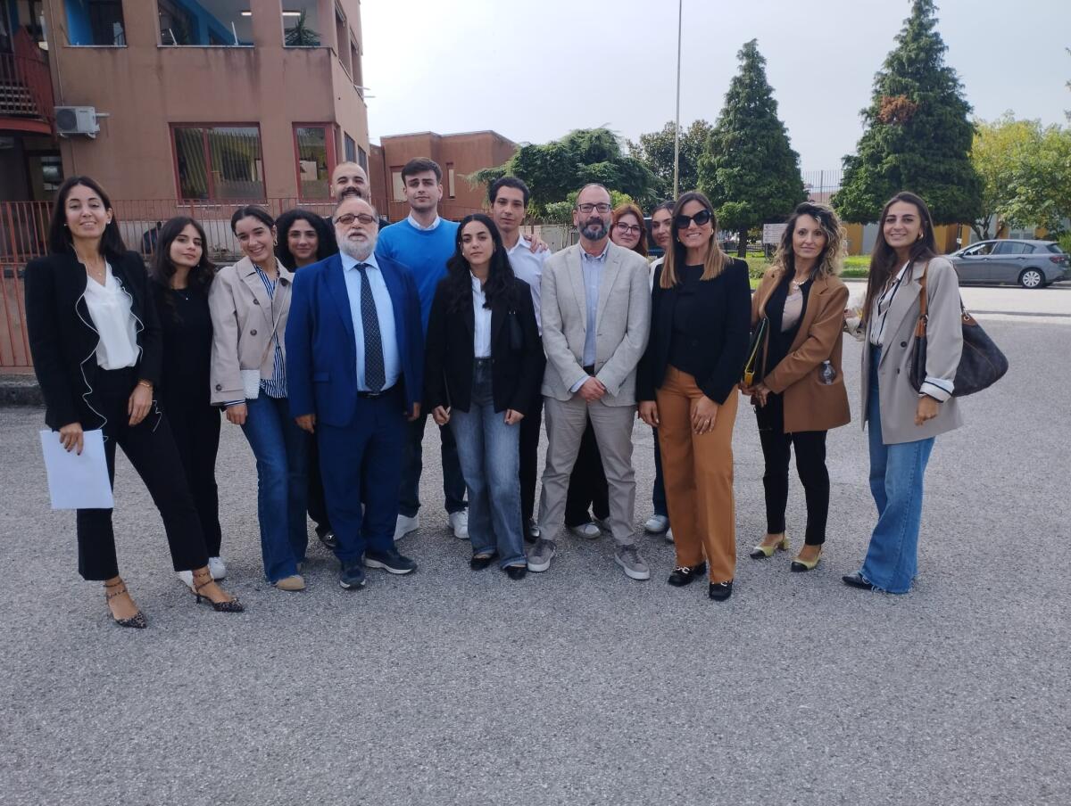 Una delegazione dell’Associazione universitaria “Demmis” in visita al carcere di Benevento. - 