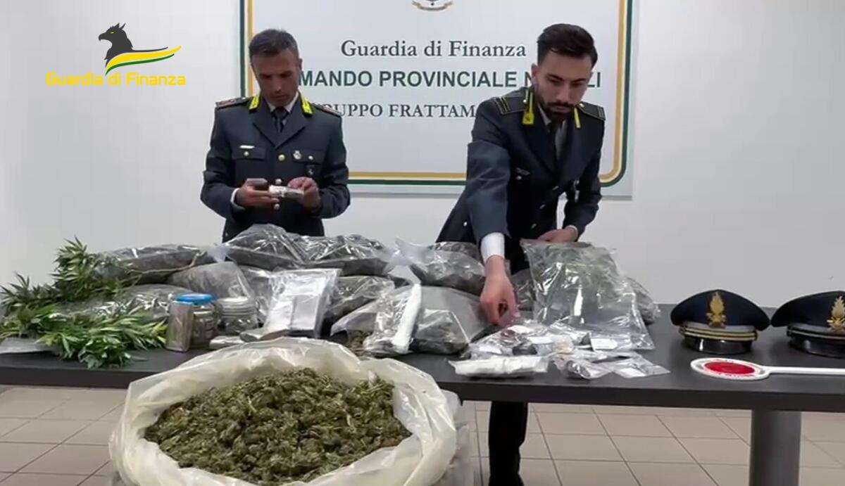 A Pietrelcina sequestrata droga per un milione e mezzo di euro. - 