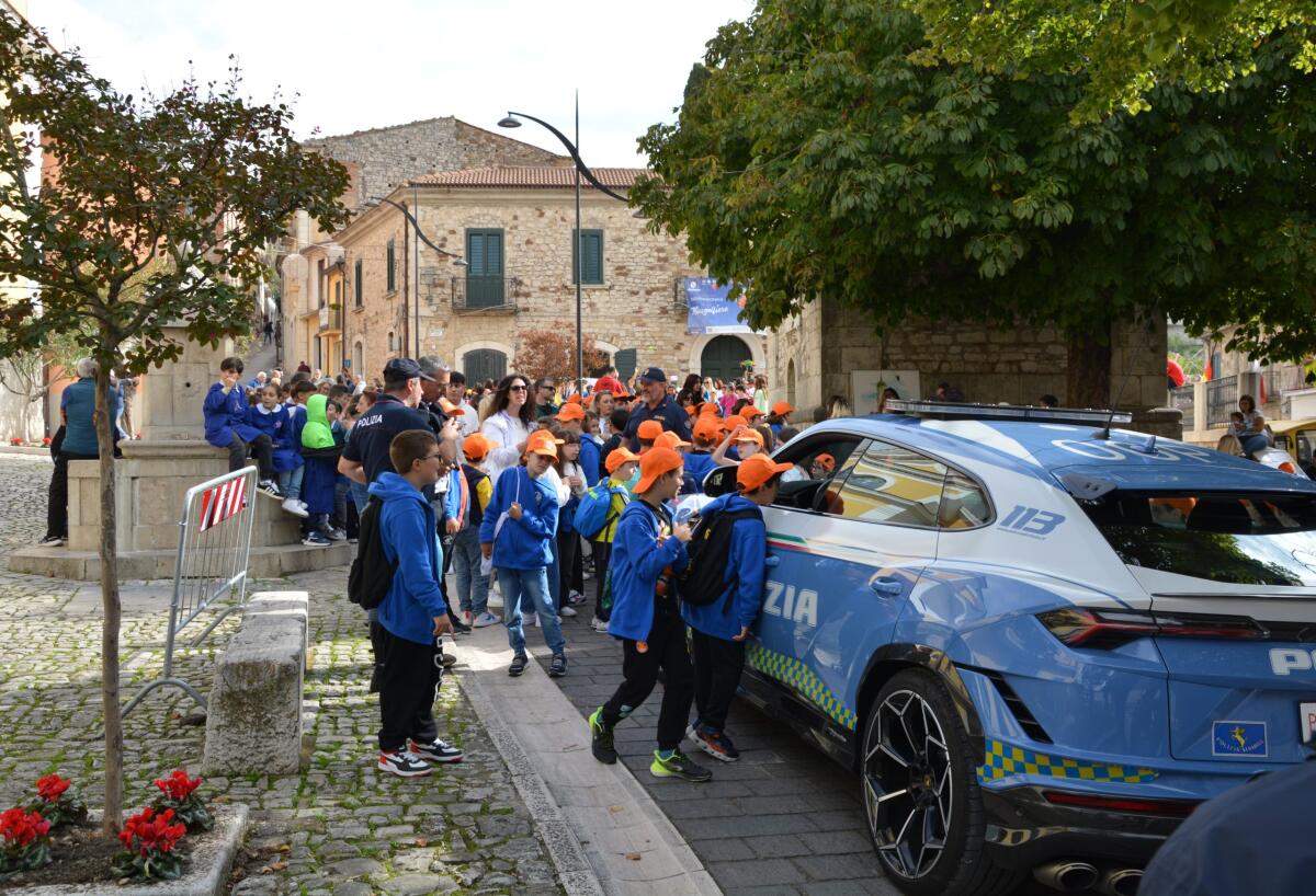 Questura di Benevento al Festival Internazionale delle Mongolfiere - 