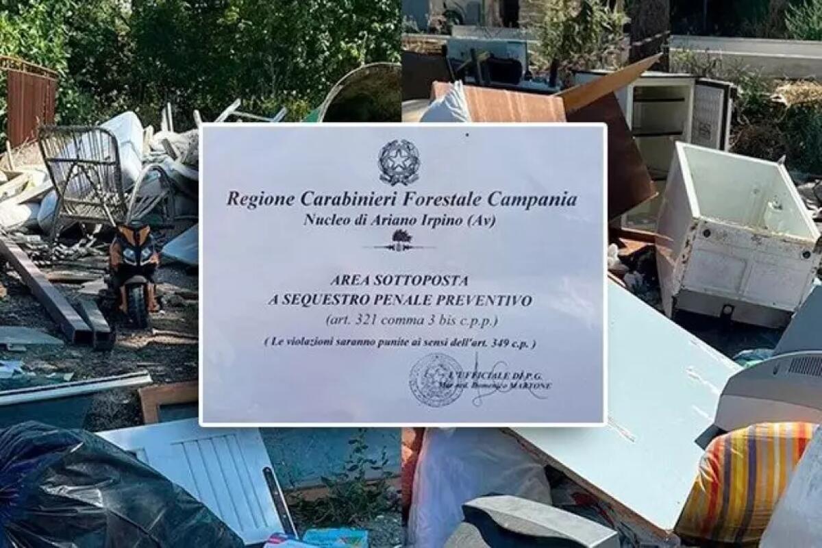 Isola ecologica diventa una discarica. - 