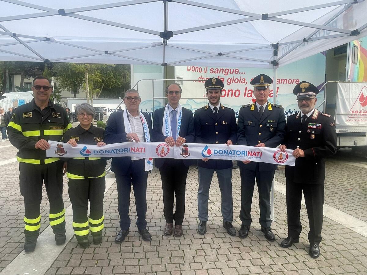 DonatoriNati - Tappa a Telese Terme, Benevento - 