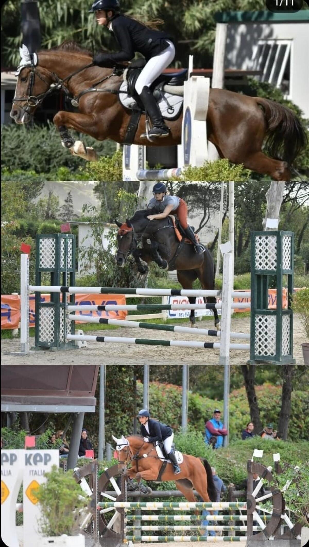 Alessia Maria Aquino e Chiara Milano, allieve del centro ippico ”IL PAGGIO” a Fiera Cavalli Verona - 