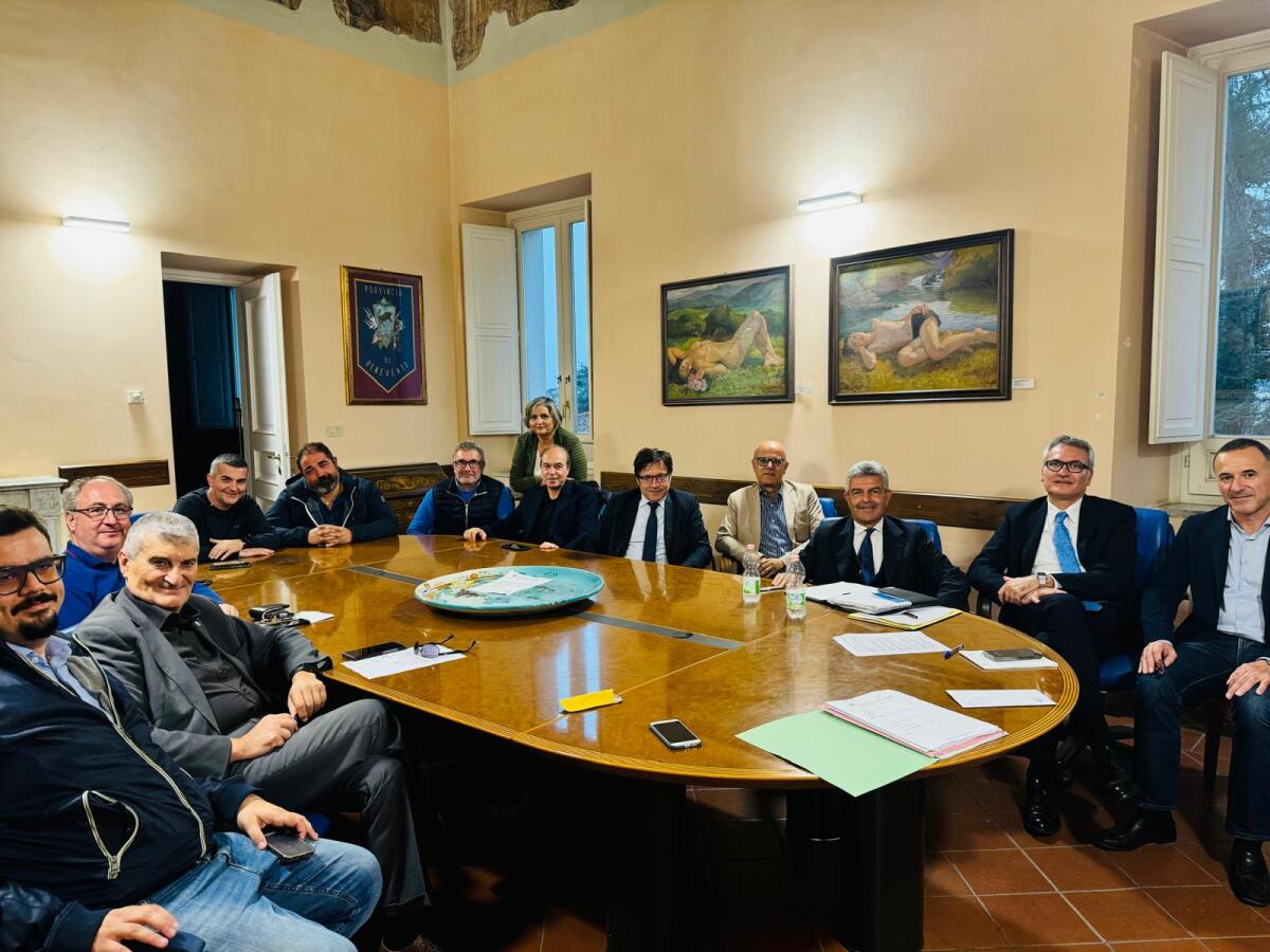 Riunione dei Sindaci dell'area fortorina alla Rocca dei Rettori. - 