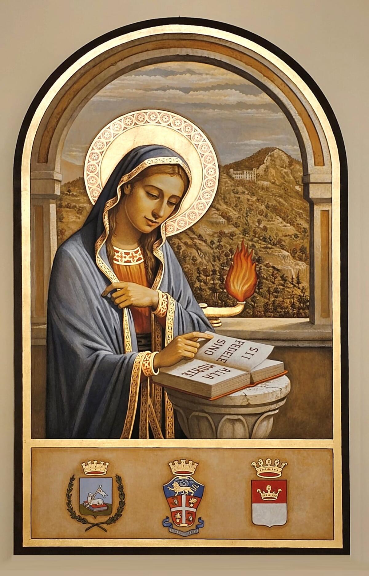 Roccabascerana.  Domenica 17 novembre 2024 Celebra la Virgo Fidelis. - 