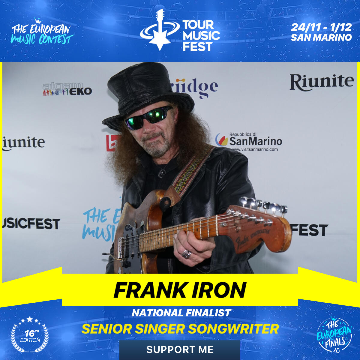 Frank Iron, si presenta alla Live Audition con il suo brano “Donna Fasulla" - 