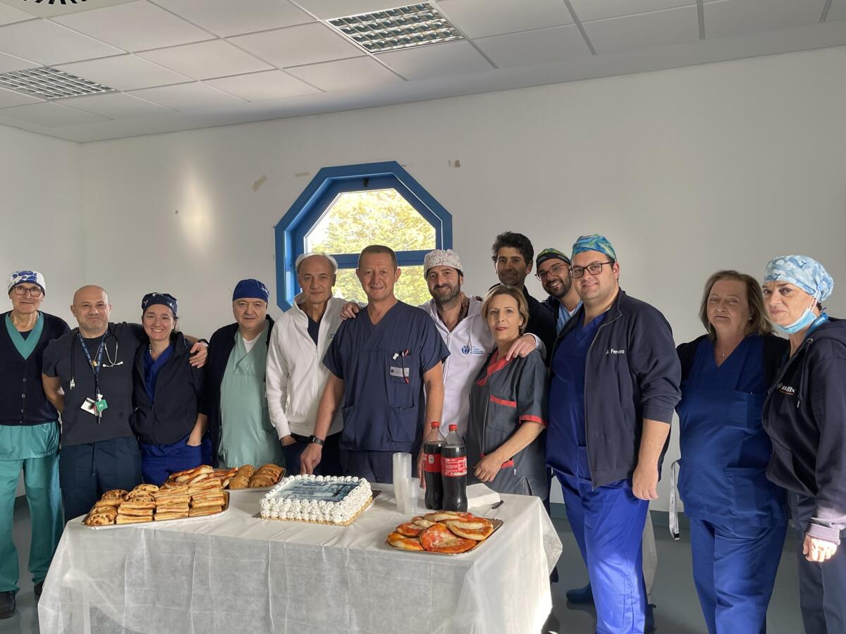 Al Moscati effettuati 350 interventi di chirurgia robotica in Urologia - 