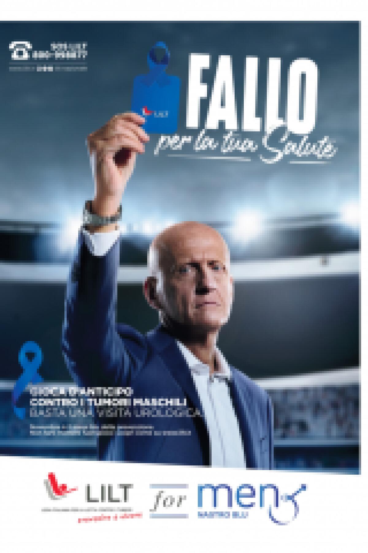 Campagna prevenzione tumori maschili “LILT for MEN”. - 