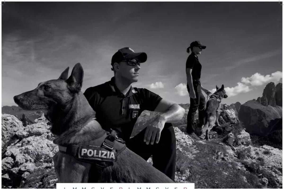 La Polizia di Stato ha presentato il calendario 2025 - 